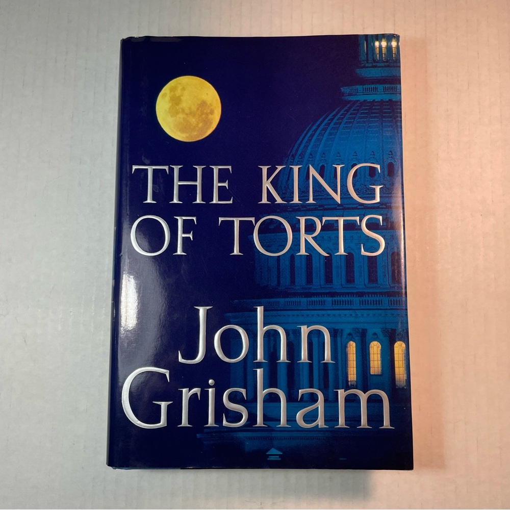 John Grisham Signed First Edition 'The King of Torts' Book Excellent Condition
